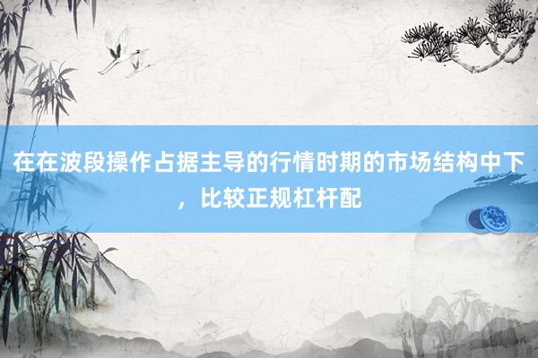 在在波段操作占据主导的行情时期的市场结构中下，比较正规杠杆配